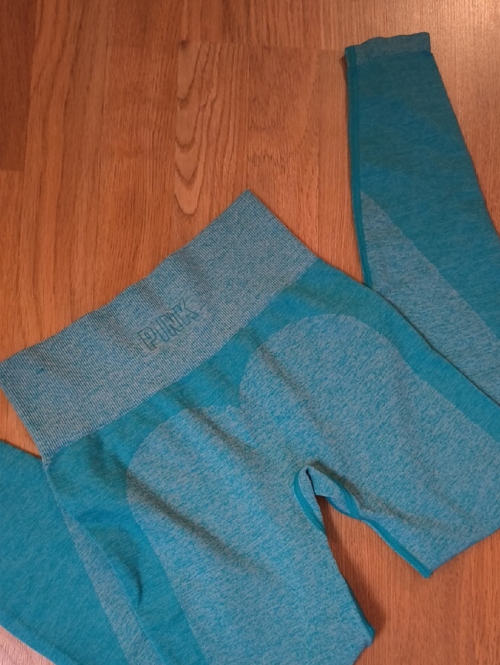 PINK Victoria's Secret Teal Seamless Leggings - Teal 💥 XSmall